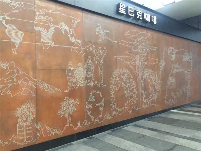 银海耐候钢幕墙
